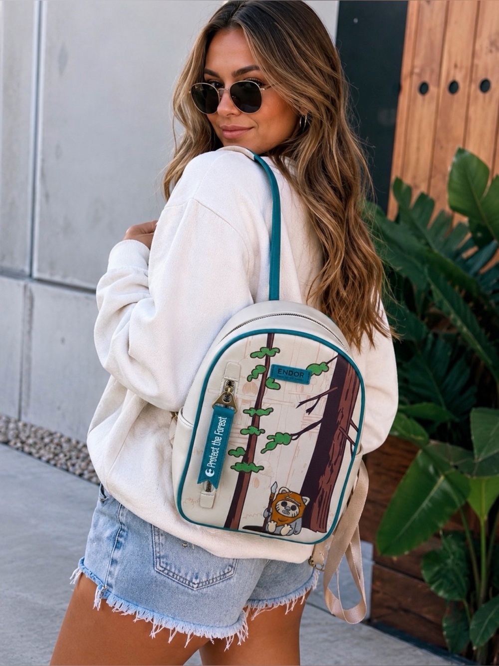 Star Wars Endor Ewok mini backpack